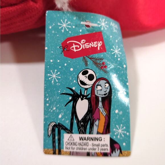Nightmare Before Christmas Disney Mini Sally Plush In Santa Hat NWT Kcare Rare - Picture 3 of 3